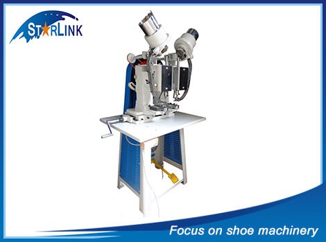 Double Head Eyelet Machine