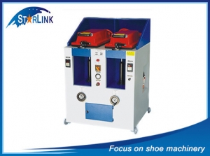 Double Unit Manual Cover Type Sole Attaching Machine