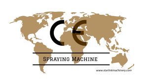 CE of spraying machine