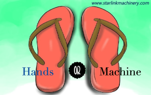 How to attach strap of flip flop