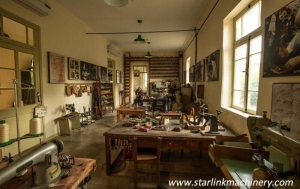 Shoe making machines, past and present
